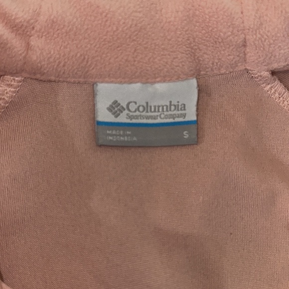 Columbia Pink Long Sleeve Fleece Small - Picture 4 of 4